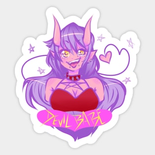 Devil Babe Sticker